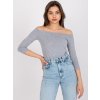 Dámska blúzka španielského strihu sivá RV-BZ-4692.84