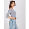 Dámska blúzka španielského strihu sivá RV-BZ-4692.84