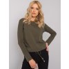 Dámska blúzka s dlhým rukávom khaki RV-BZ-5122.02P