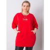 Dámska blúzka plus size tmavá-khaki RV-BZ-6388.55P