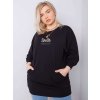 Dámska blúzka plus size tmavá-khaki RV-BZ-6388.55P