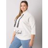 Dámska blúzka plus size tmavo-modrá RV-BZ-6899.54P