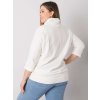 Dámska blúzka plus size tmavo-modrá RV-BZ-6899.54P