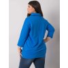 Dámska blúzka plus size tmavo-modrá RV-BZ-6899.54P
