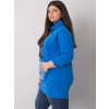 Dámska blúzka plus size tmavo-modrá RV-BZ-6899.54P
