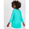 Dámska blúzka over size tyrkysová RV-BZ-7805.66P