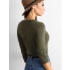 Dámska blúzka na bežný deň khaki RV-BZ-4690.37