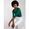 Dámska blúzka na bežný deň tmavo-zelená RV-BZ-4690.68