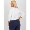 Dámska blúzka plus size okrová RV-BZ-8457.47P (Farba Červená, Veľkosť ONE SIZE)