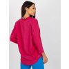 Dámska blúzka over size fuksiovo-ružová RV-BZ-8630.94