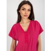 Dámska blúzka na bežný deň fuksiovo-ružová RV-BZ-8827.95