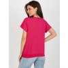 Dámska blúzka na bežný deň fuksiovo-ružová RV-BZ-8827.95