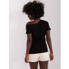 Dámska blúzka na bežný deň čierna RV-BZ-8932.42