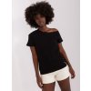 Dámska blúzka na bežný deň čierna RV-BZ-8932.42