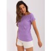 Dámska blúzka na bežný deň fialová RV-BZ-8932.42