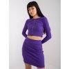 Dámske Komplet farba Tmavo-fialová kód RV-KMPL-7526.03