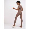 Hnedé dámske legíny RV-LG-2850.28P