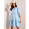 Dámske svetlo-modre šaty letne kód produktu RV-SK-5587.93