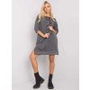 Dámske tmavo-sive šaty športove kód produktu RV-SK-6273.47P
