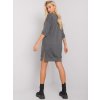 Dámske tmavo-sive šaty športove kód produktu RV-SK-6273.47P