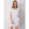 Dámske svetlo-sive šaty basic kód produktu RV-SK-6339.10X
