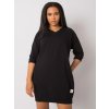 Dámske čierne šaty plus size kód produktu RV-SK-6847.59P