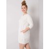 Dámske okrove šaty plus size kód produktu RV-SK-6847.59P