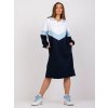 Dámske bielo-modre šaty športove kód produktu RV-SK-7462.00