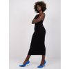 Dámske čierne šaty letne kód produktu RV-SK-7562.20X