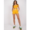 Dámske Šortky farba Tmavo-žltá kód RV-SN-4945.06X