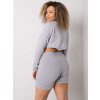 Dámske Šortky farba Sivá kód RV-SN-6322.08
