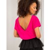 Dámske jednofarebné farba fuksiovo-ružová kód RV-TS-4662.03X