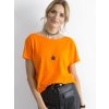 Dámske jednofarebné farba pomarančová kód RV-TS-4662.26P