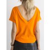 Dámske jednofarebné farba pomarančová kód RV-TS-4662.26P