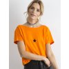 Dámske jednofarebné farba pomarančová kód RV-TS-4662.26P