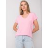 Dámske jednofarebné farba svetlo-ružová kód RV-TS-4832.02P