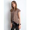 Hnedé dámske tričko RV-TS-4833.69P