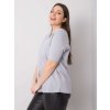 Dámske plus size farba tmavo-zelená kód RV-TS-6330.92P