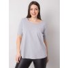 Dámske plus size farba tmavo-zelená kód RV-TS-6330.92P