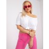 Dámske plus size farba tmavo-zelená kód RV-TS-6330.92P