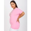 Dámske plus size farba svetlo-modrá kód RV-TS-7660.88P
