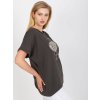Dámske plus size farba svetlo-modrá kód RV-TS-7660.88P