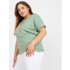 Dámske plus size farba svetlo-modrá kód RV-TS-7660.88P