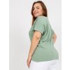 Dámske plus size farba svetlo-modrá kód RV-TS-7660.88P