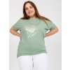 Dámske plus size farba svetlo-modrá kód RV-TS-7660.88P