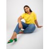 Dámske plus size čierna RV-TS-7776.02P