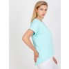 Dámske plus size farba čierna kód RV-TS-7776.02P