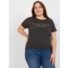 Dámske plus size farba čierna kód RV-TS-7776.02P