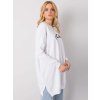 Dámske biele šaty - tunika na bežný deň kód produktu RV-TU-6675.98