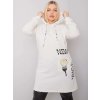 Dámske okrove šaty - tunika pre plnoštíhle moletky kód produktu RV-TU-7221.80P